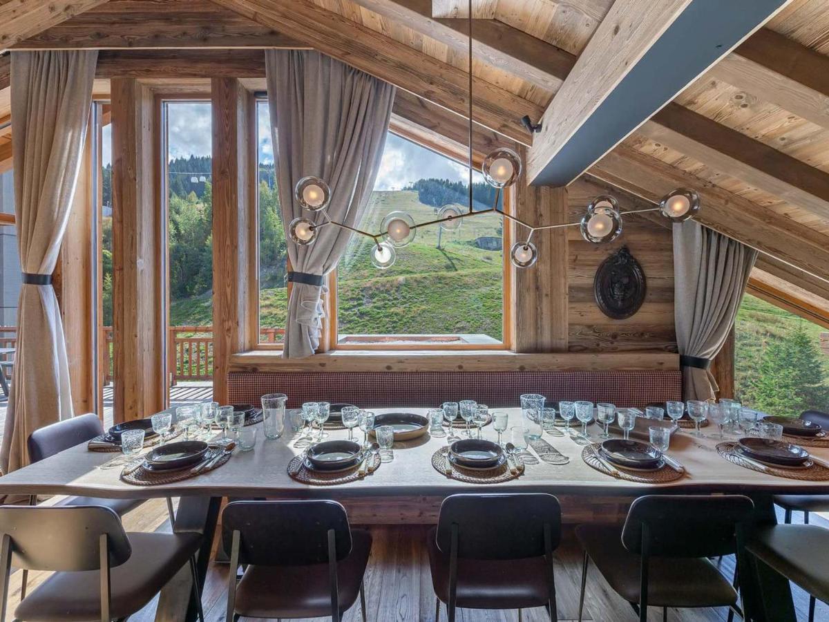 Penthouse Chic Au Coeur De Courchevel, Pres Des Pistes, Avec Wifi Et Parking - Fr-1-562-69 Apartment Exterior photo